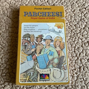 Vintage Selchow & Righter Pocket Edition Parcheesi Royal Game of India - NEW SEALED