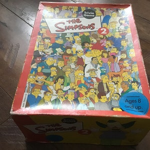 The Simpsons Trivia Game #2- COMPLETE