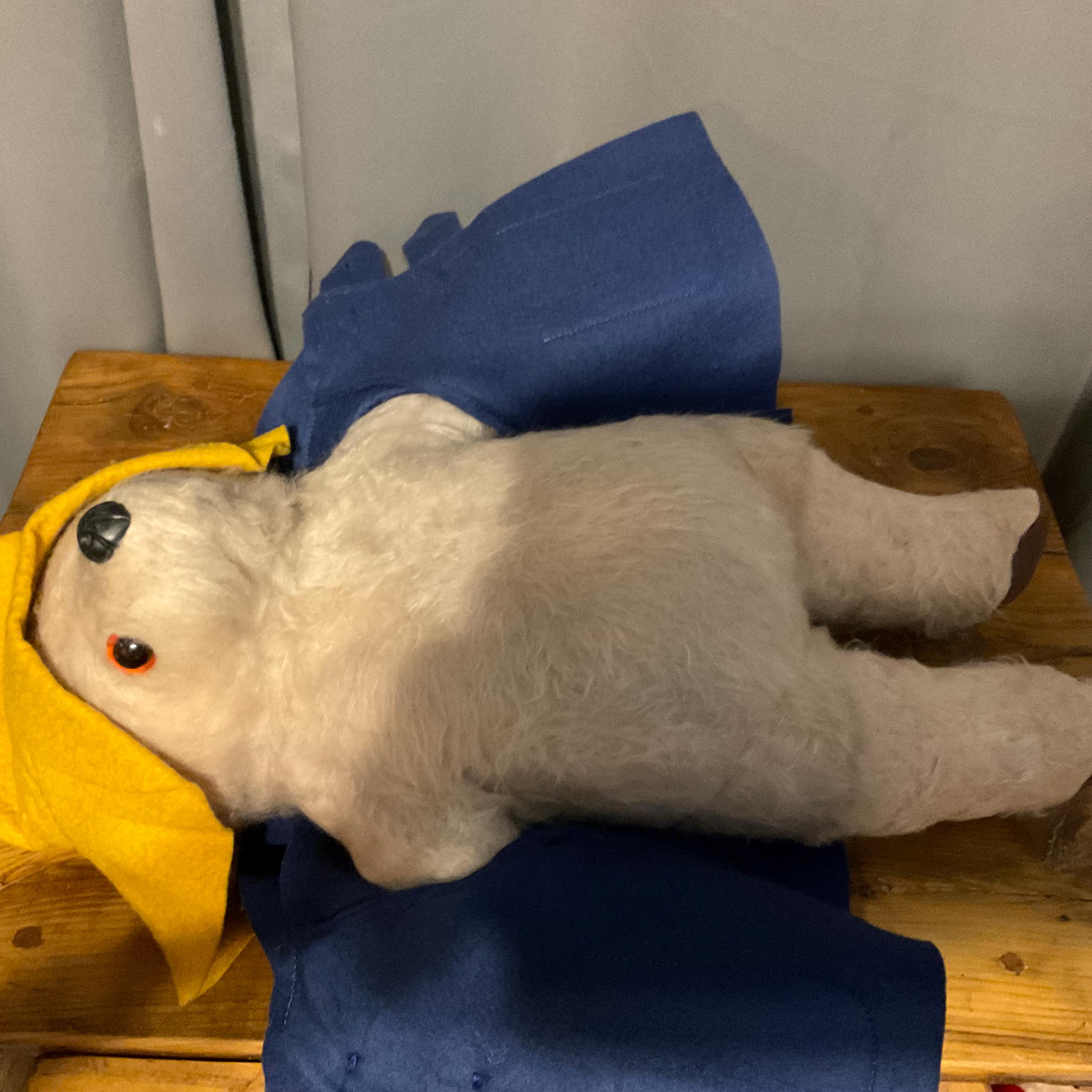 1972 Gabrielle Designs Paddington Bear - Yellow Hat/ Blue Jacket