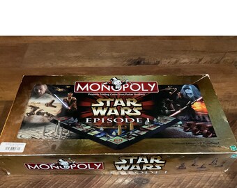 【限定】MONOPOLY  〜STAR WARS  EPISODE Ⅰ 〜 Amazon.com: Hasbro Monopoly Star Wars Episode I Board Game