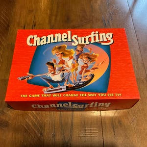1994 Milton Bradley Channel Surfing Game - COMPLETE