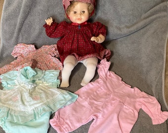 1967 Vintage Horsman Doll 18” w/ Extra Clothes