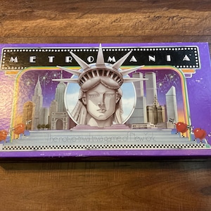 1985 Metromania The No-so-Trivial Game of New York Board Game