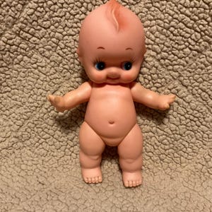 Vintage Unmarked Kewpie Doll - 9”