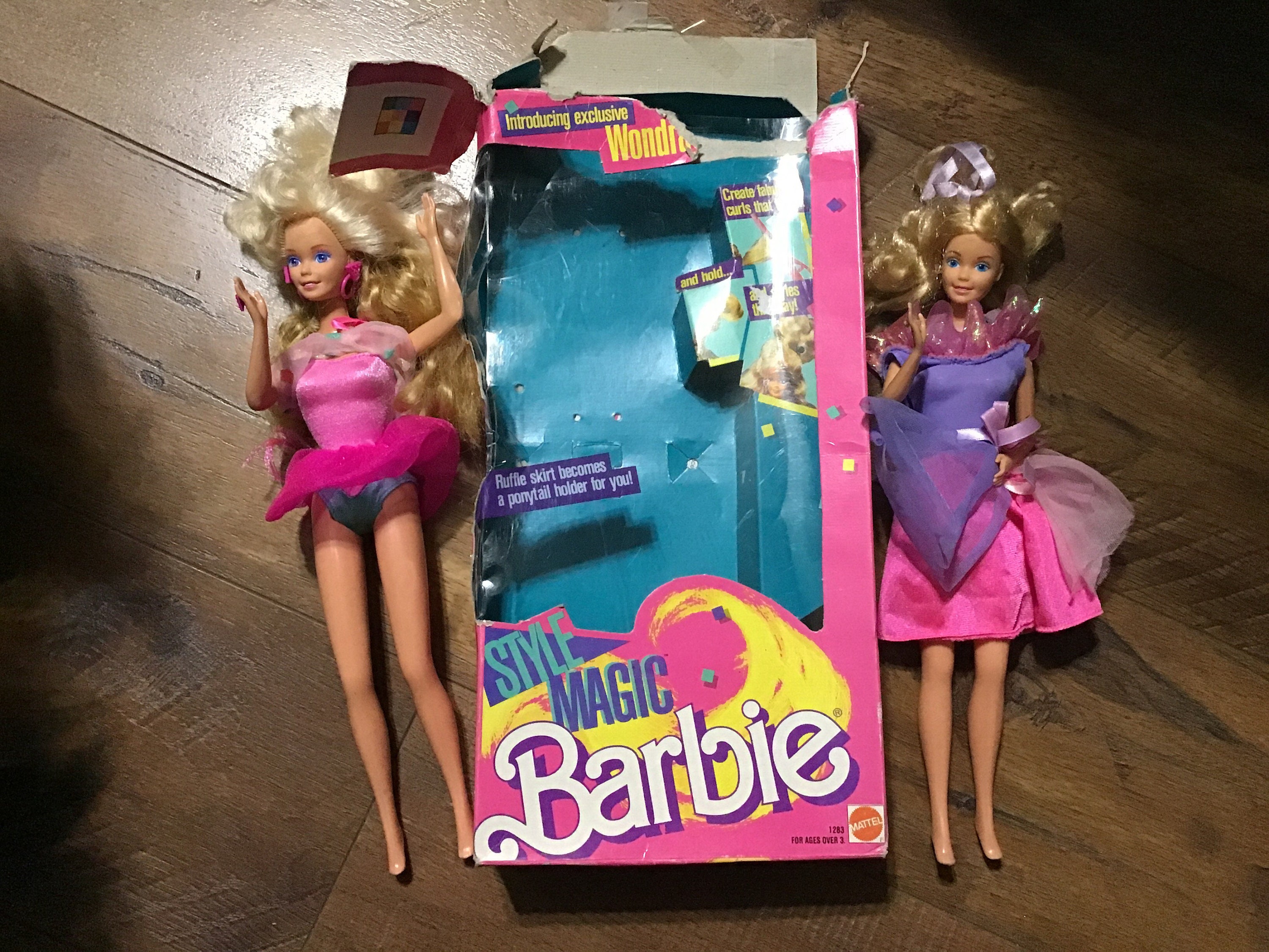 overførsel tekst Hovedløse Vintage 1980s Mattel Style Magic Barbie With Original Box - Etsy