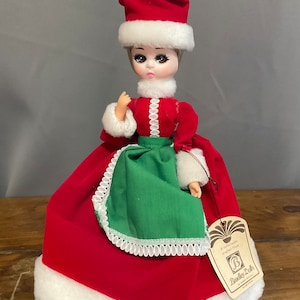 Vintage Bradley Doll- Miss December 9” Doll