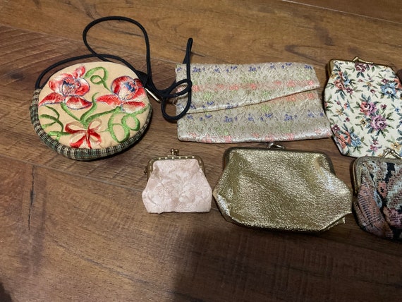 Vintage Lot of 8 Coin Purses - image 2