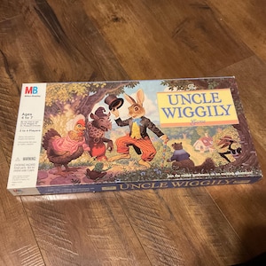 1988 Milton Bradley The Uncle Wiggily Game- COMPLETE- #2