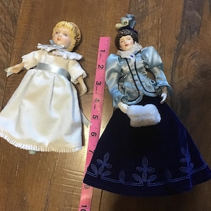 Vintage 1980’s AVON Fine Collectibles Porcelain Dolls