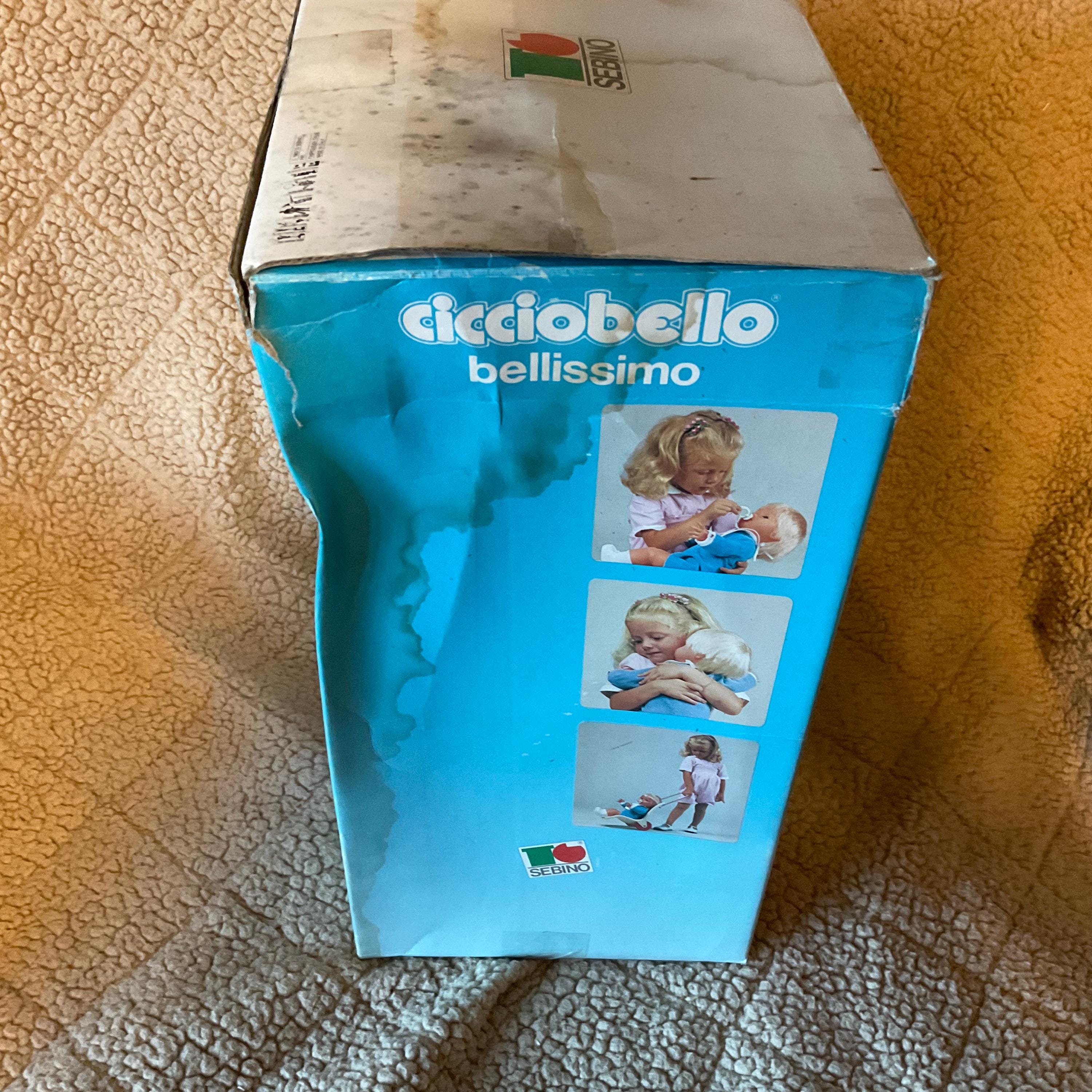 1979 Sebino Cicciobello Bellissimo Baby Bimbo Giallo in