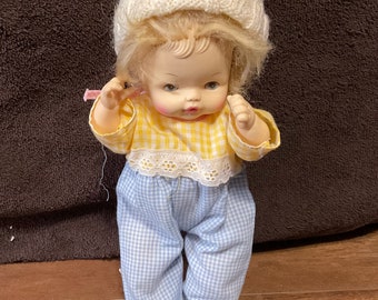 Vintage Horsman 10” Plastic Doll Marked #10