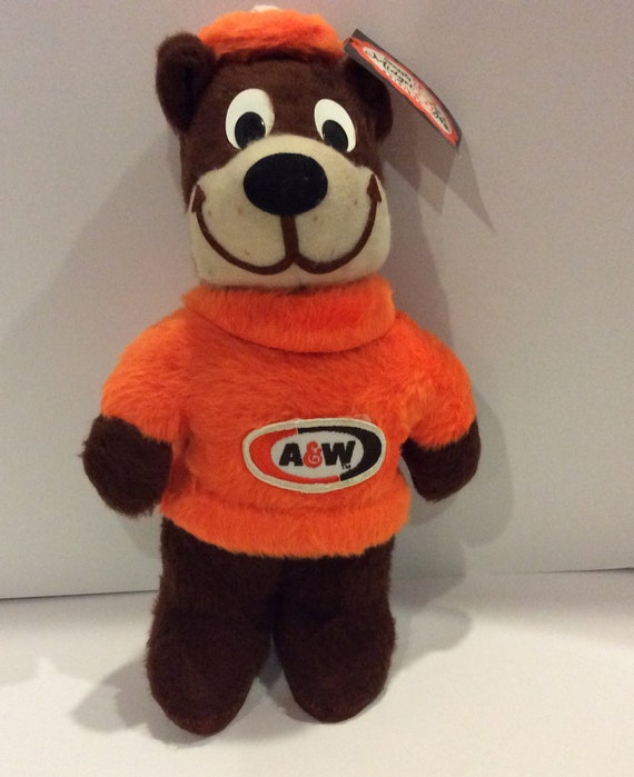 a&w stuffed bear