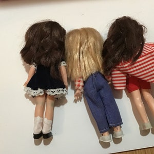 Vintage 1979 Vogue Ginny Doll Case w/ 3 Dolls image 10