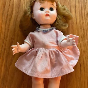 Vintage 10” Hard Plastic Doll