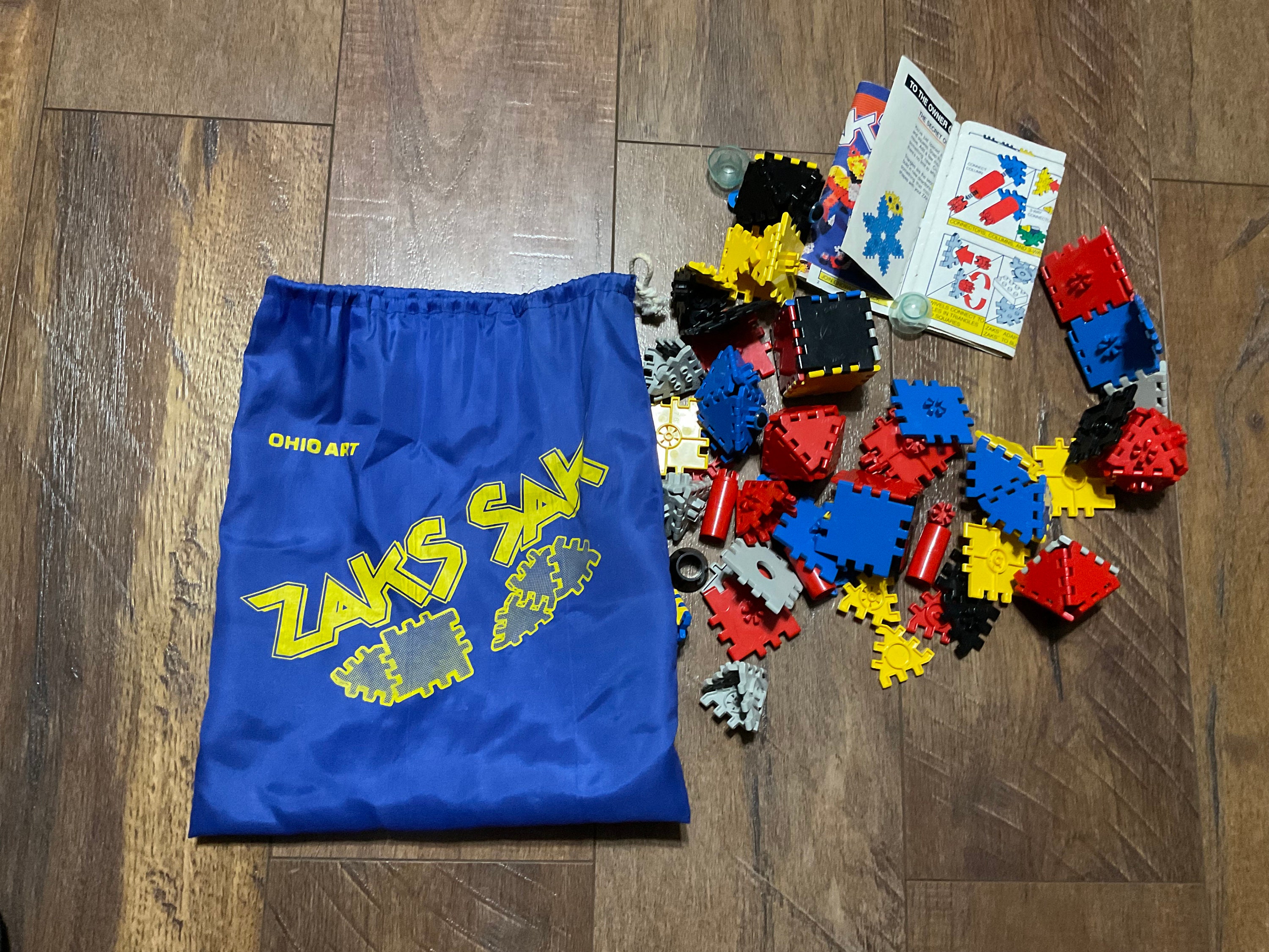 Vintage Ohio Art ZAKS Construction Toys - Etsy