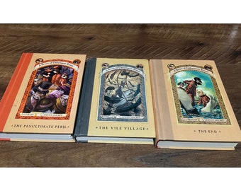 A Series of Unfortunate Events Hardcover Books