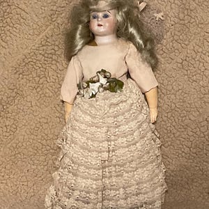 Early 1900’s Antique Wiefel and CO W&C German Bisque Doll - 16”