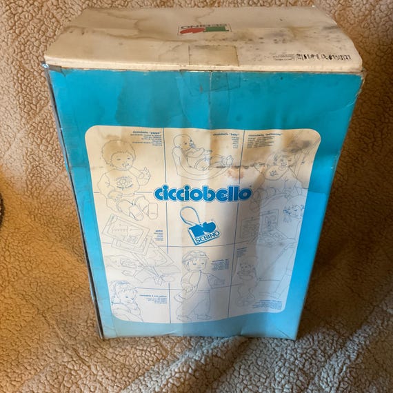 1979 Sebino Cicciobello Bellissimo Baby Bimbo Giallo in