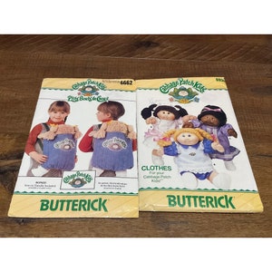 1980’s Butterick Cabbage Patch Kids Patterns