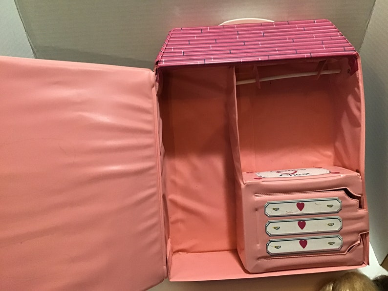 Vintage 1979 Vogue Ginny Doll Case w/ 3 Dolls image 4