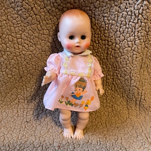 Vintage Vogue Ginny Baby Doll - 11”