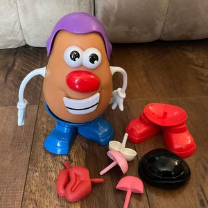 1985 Hasbro Mr. Potato Head with Accessories