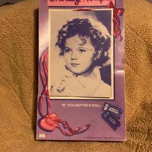 1984 Ideal Shirley Temple Rags To Riches Collector Doll - 16”