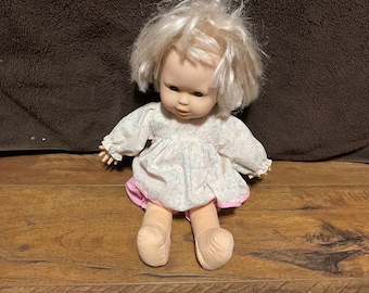 Vintage Uneeda 14” Soft Body Doll