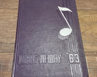 1963 Green Bay WI West High School Yearbook