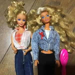Mattel 1990’s Barbies with Outfits