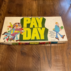 1975 Parker Brothers Pay Day Game- COMPLETE