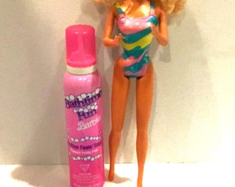Vintage 1990 Bath Time Fun Barbie with Original Box