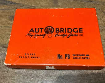 1959 Auto Bridge Deluxe Pocket Model Game- Complete