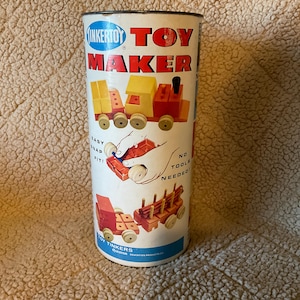 Vintage Tinker Toy Maker in Tube No 444