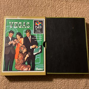 1969 Hasbro NBC Vegas Board Game- Complete