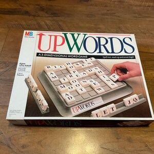 1988 Milton Bradley Up Words Game- COMPLETE