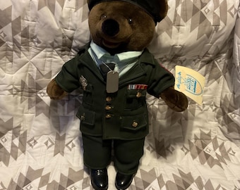 Ira Green, Bear Forces of America, Plush, Soft, Doll, Bear Marine