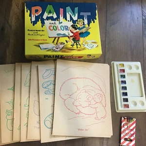 Vintage Whitman Paint and Color