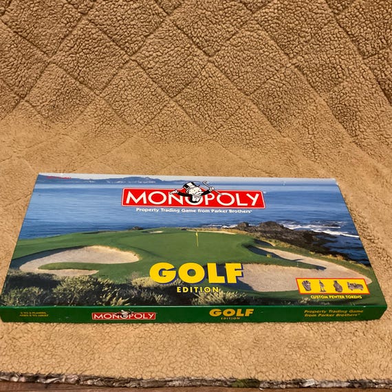 レア物 モノポリー ゴルフ Monopoly Golf 英語版 Amazon.com: Golf