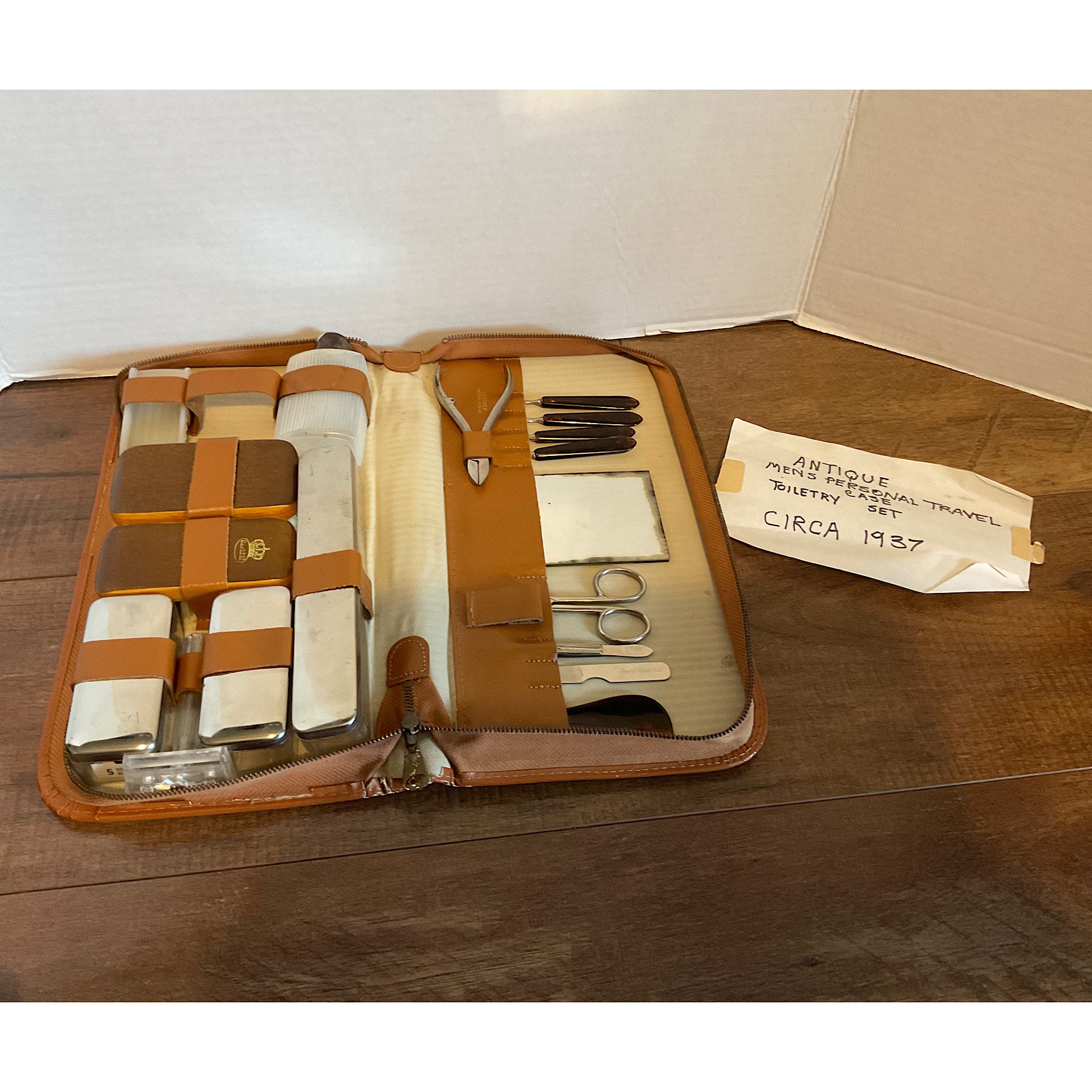 Mens travel toiletry set sales