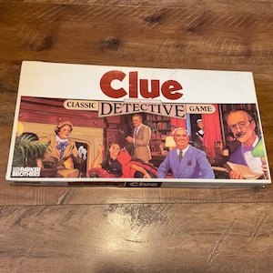 1986 Parker Brothers Clue Game- COMPLETE- #2