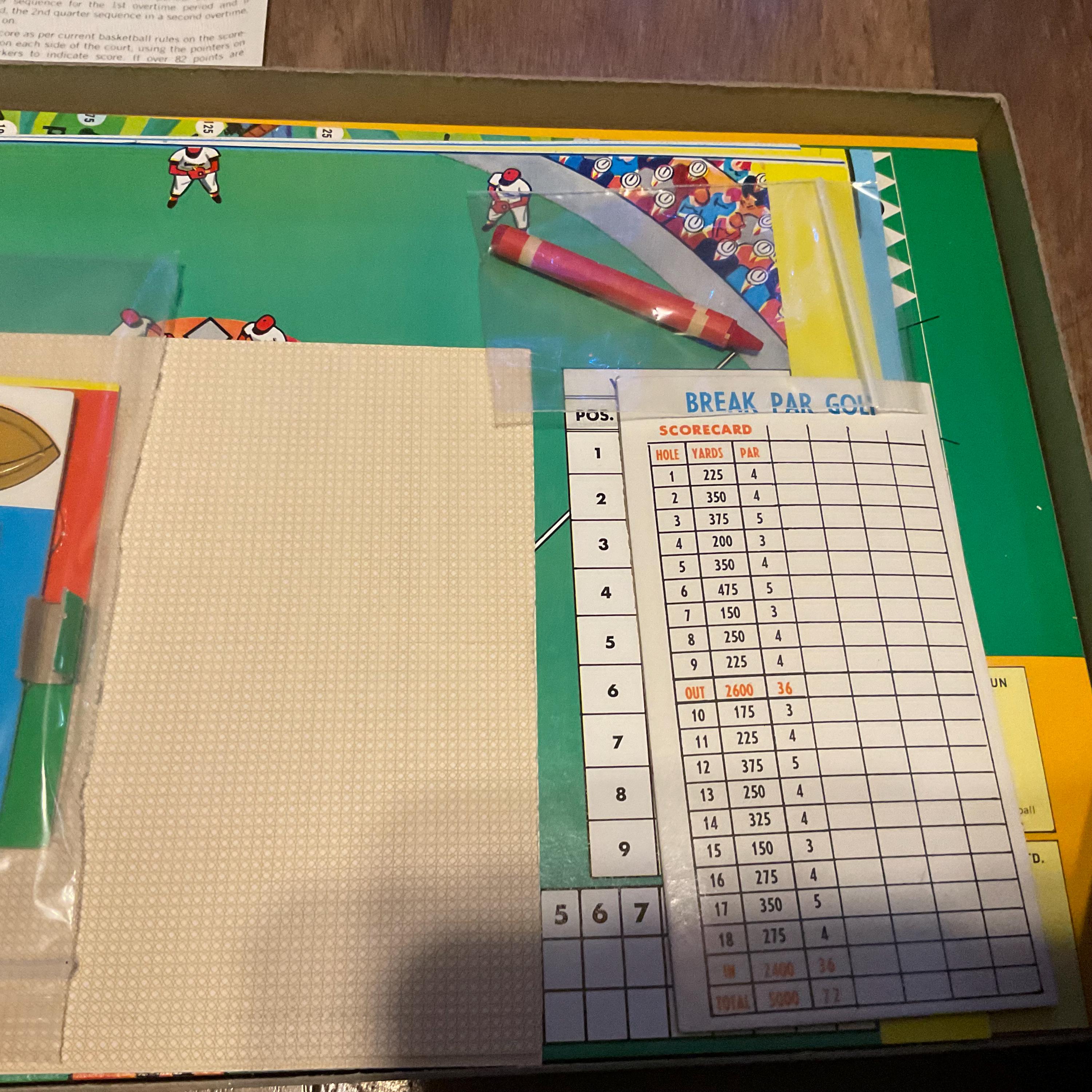 1965 Sports-o-rama Game Chest - Complete - Etsy