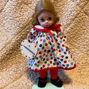 Vintage Madam Alexander Artist Painter Doll with Stand - 8”