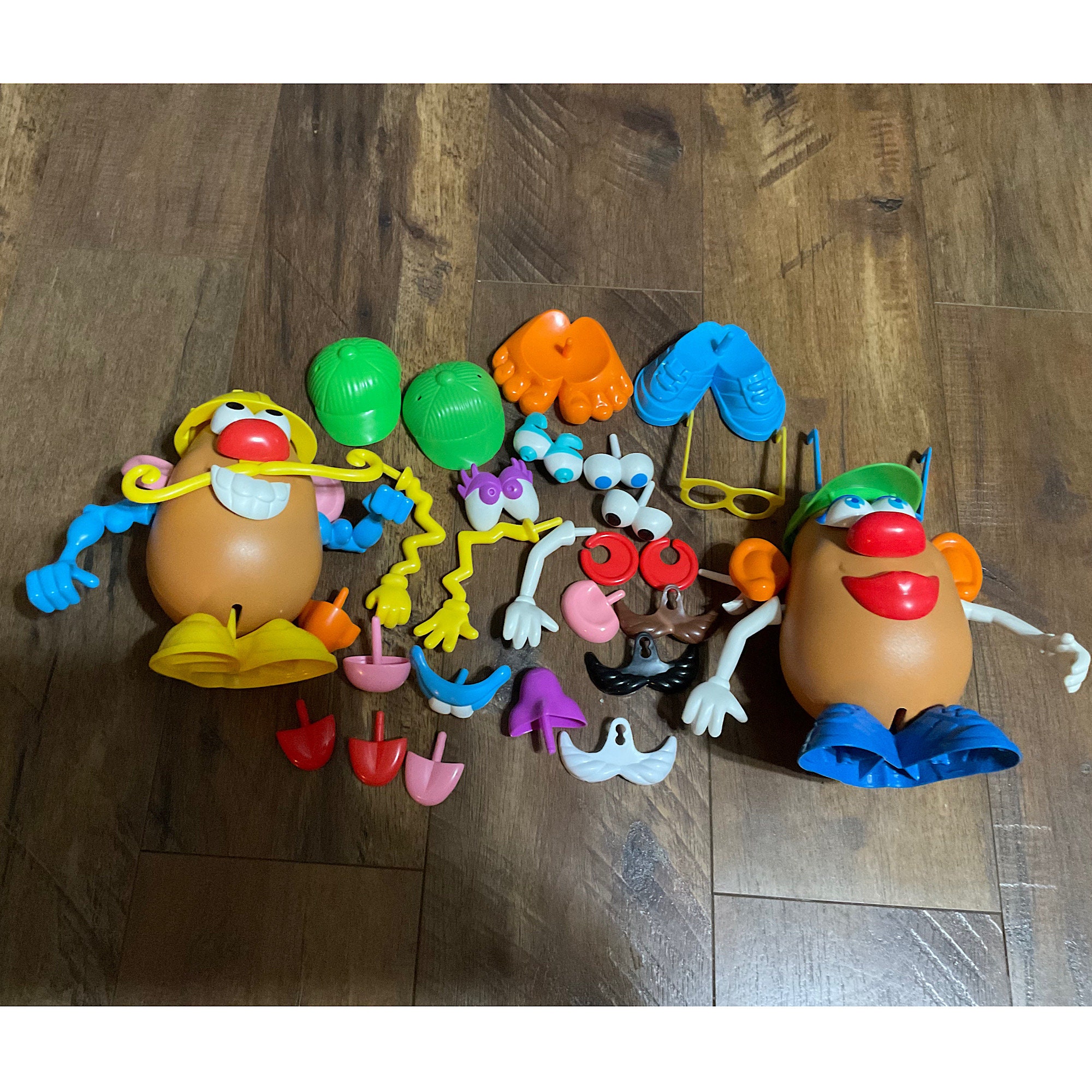 1985 Playskool Potato Head With Accessories