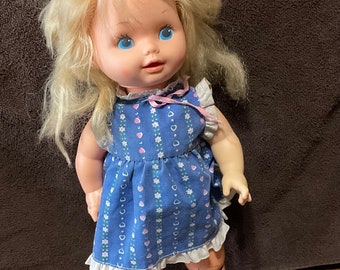 1978 17” Mattel Doll with Pull String