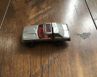 Vintage 1985 Convertors Mini bots Silver Sports Car