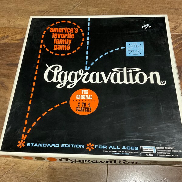 1970 Lakeside Aggravation Game