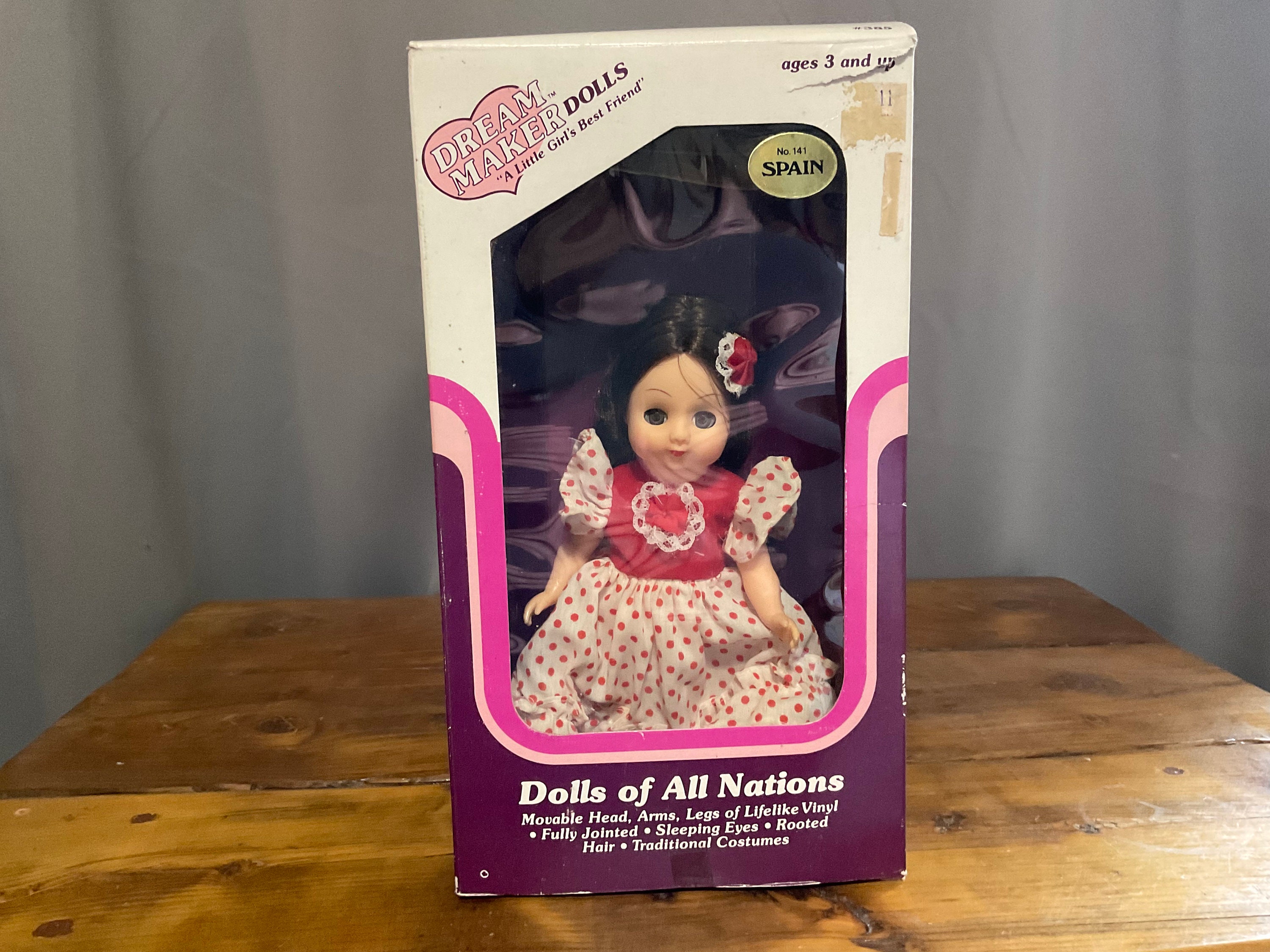 Dream Maker Dolls Dolls of the Nations 141 Spain 8 Doll in Original Box Etsy