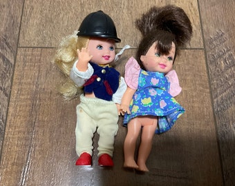 1990’s Mattel Little Sister Dolls- 4”