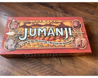 Jumanji Jeu De Société MB Complet Italien Vintage 1995 Rare R8